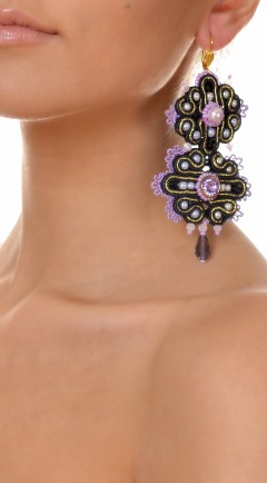 earrings DUALITY black06