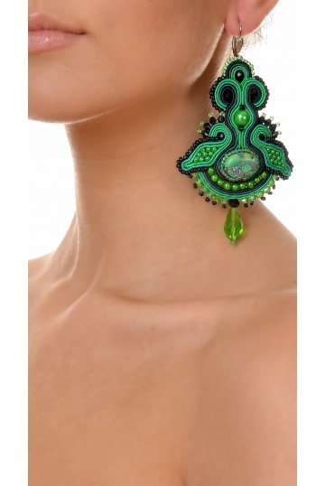 earrings DUALITY green01